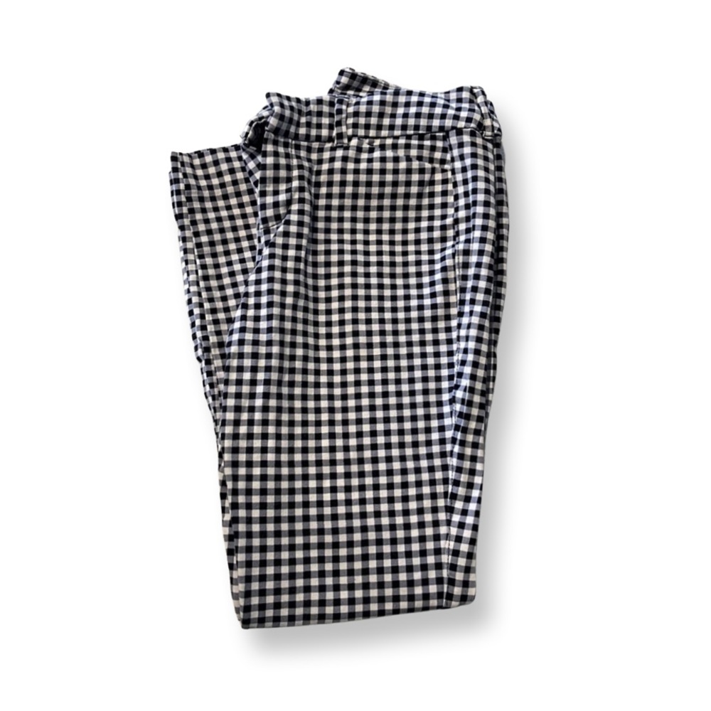 Checker Ankle Pants